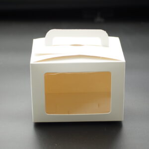 Κουτί Κράφτ Λευκό με Παράθυρο 14χ10χ10εκ.