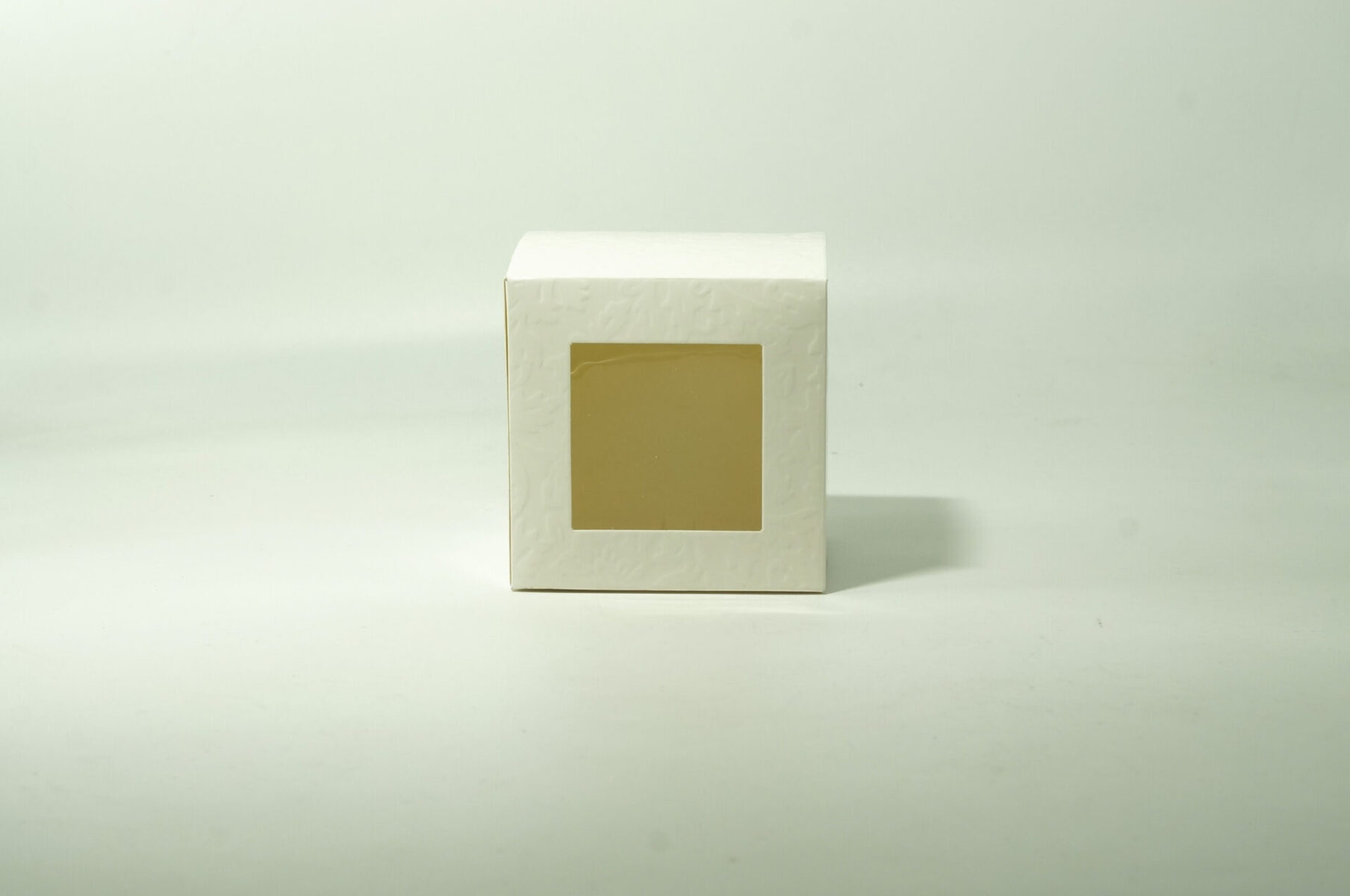 Κουτί Χάρτινο Κύβος Με Παράθυρο 10cm