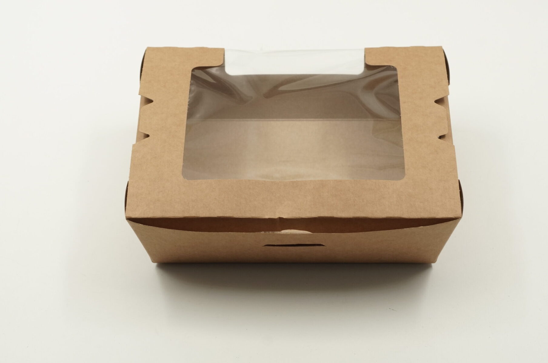 Κουτί Χάρτινο Σαλάτα με Παράθυρο